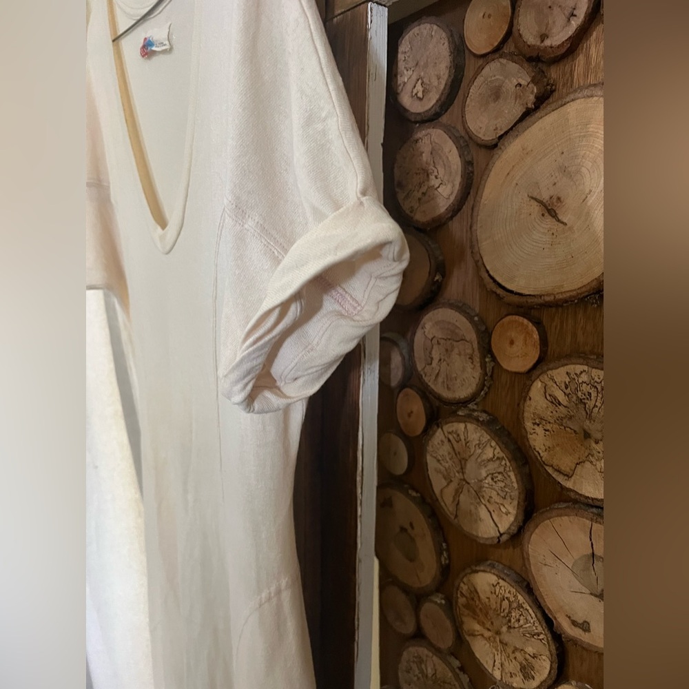 NWOT Free People Beach cream maxi dress size SP - Picture 7 of 13